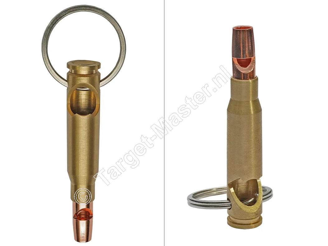 Caliber Gourmet Bottle Opener with Key Chain and Whistle
